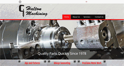 Desktop Screenshot of haltonmachining.com
